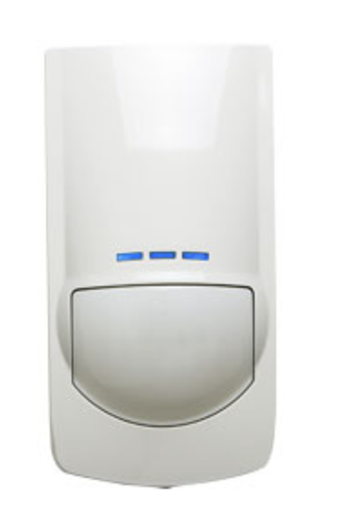 White indoor motion detector